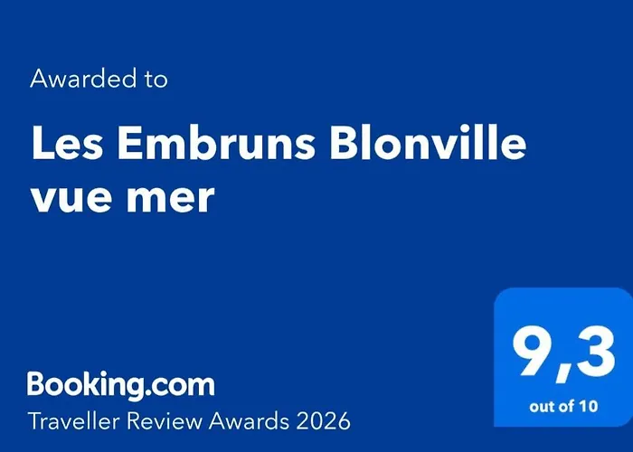 別荘 Les Embruns Vue ブロンヴィル・シュル・メール